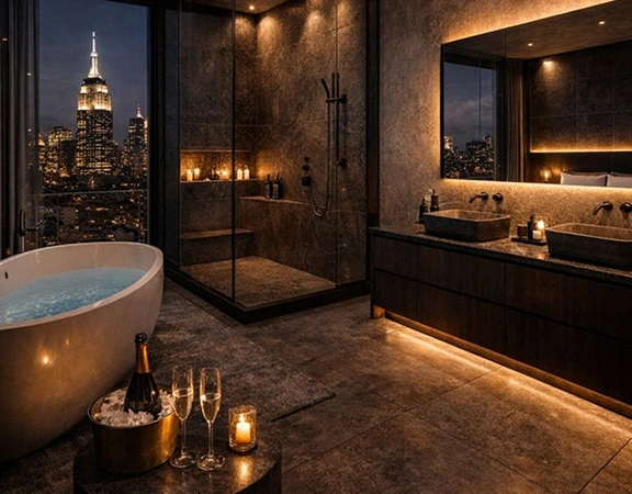 Hố thang & hệ khung showcase